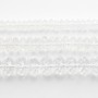 Cristal de roche rondelle facette 4x7mm x 40cm