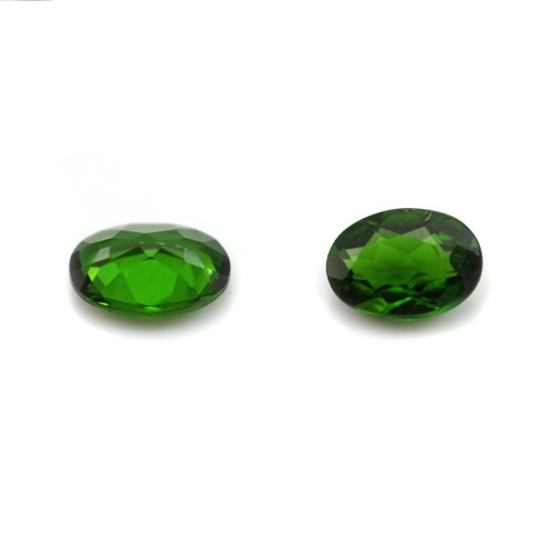 Tormalina verde, ovale 5x7mm x 1pc