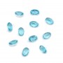 Apatite à sertir, taille ovale 4x6mm x 1pc