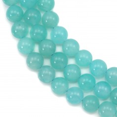 Round Peruvian Amazonite 6-6.5mm x 40cm