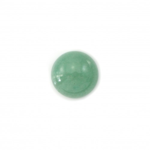 Cabochon Aventurine Flat-round 10mm x 5pcs