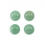 Cabochon Aventurine Rond-plat 14mm x 2pcs