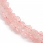 Pink Quartz fleur 12mm x 39cm