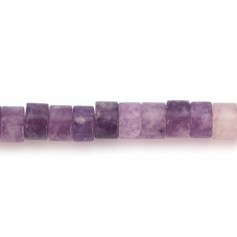 Heishi Lepidolite 2.5x4mm x 39cm