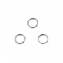 Anneaux ouvert 6x0.7mm en Acier Inox x 50pcs