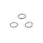 Anneaux ouverts 4x0.6mm en Acier Inox x 50pcs