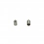 Embout pour cordon 3mm en Acier Inox x 10pcs