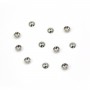 Coupelle lisse 6mm en Acier Inox  x 10pcs