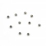 Perle boule 3mm en Acier Inox x 20 pcs
