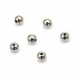 Perle boule 8mm en Acier Inox x 5pcs