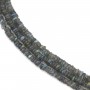 Labradorite heishi redondo de 5-6mm x 41cm