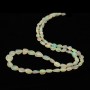 Ethiopian oval baroque opal 5x7 - 8x12mm x 50cm