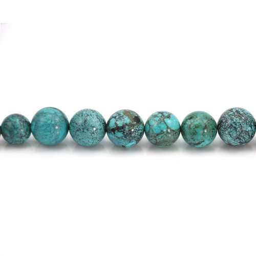 Round turquoise 17-23mm x 35cm