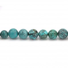 Round turquoise 17-23mm x 35cm