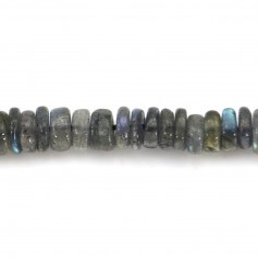 Labradorite rondelle heishi 5-6mm x 41cm