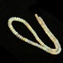 Ethiopian opal roundel faceted gradient 4-8mm