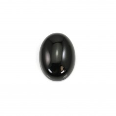 Cabochon onyx ovale 18x25mm x 1pc