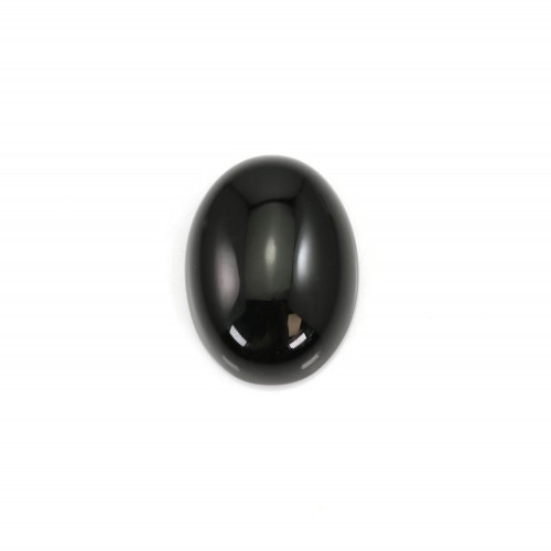 Cabochon onyx oval 13x18mm x 1pc