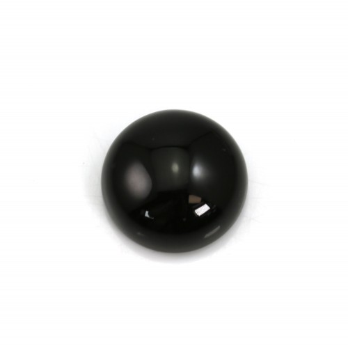 Cabochon onyx round 15mm x 2pcs