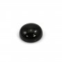 Cabochon onyx rond 15mm x 2pcs