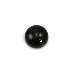 Cabochon onyx rond 8mm x 4pcs