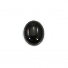 Cabochon onyx ovale 10x12mm x 1pc