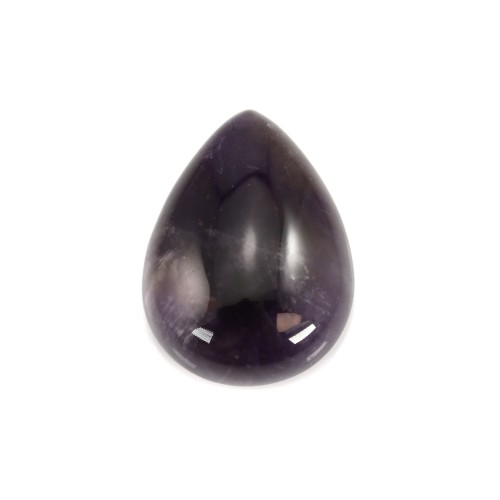 Cabochon amethyste goutte 15x20mmx 1pc