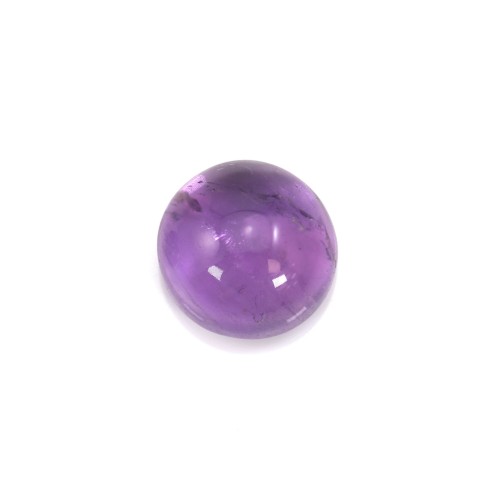 Cabochon amethyste round 6mm x 2pcs