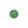 Cabochon aventurine rond 6mm x 4pcs