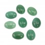 Cabochon aventurine ovale 15x20mm x 1pc