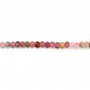 Tourmaline Rondelle Facette  2x3mm x 40cm