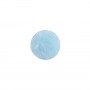 Cabochon d'aigue marine, de forme ronde plat , 8mm x 1pc