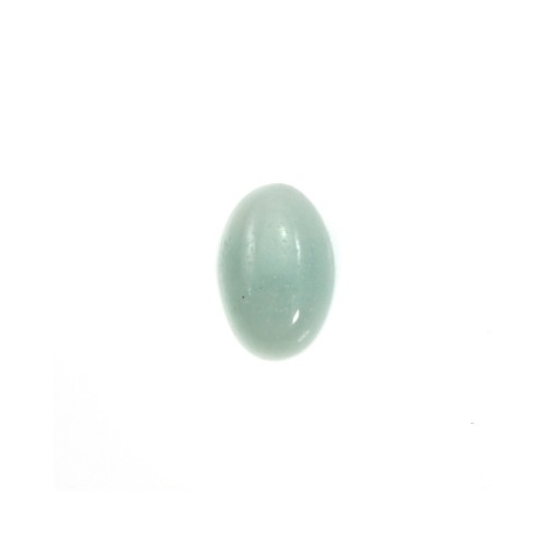 Cabochon bleu d'amazonite, de forme ovale, 4x6mm x 4pcs