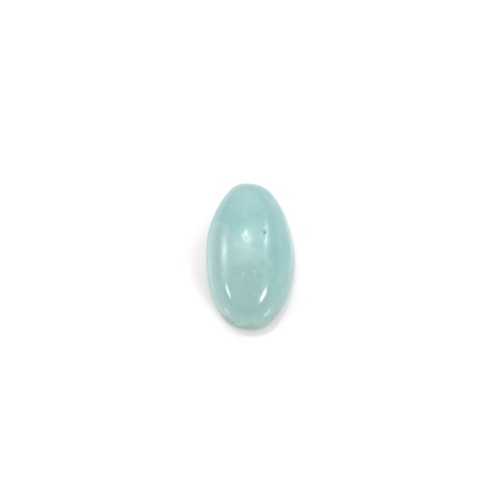 Cabochon bleu d'amazonite, de forme ovale, 3 * 5mm x 4pcs