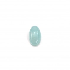 Cabochon bleu d'amazonite, de forme ovale, 3 * 5mm x 4pcs