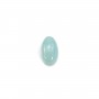 Cabochon bleu d'amazonite, de forme ovale, 3 * 5mm x 4pcs