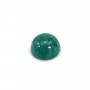 Cabochon Amazonite du Pérou qualité B, de forme ronde, 10mm x 1pc