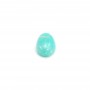 Cabochon amazonite du pérou, de forme ovale, 3x5mm x 2pcs