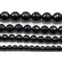 Agate Noire Ronde Facette