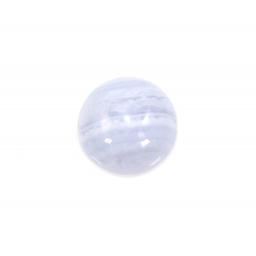 Cabochon round chalcedony 12mm x 1pc