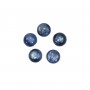 Cabochon Cyanite Rond 6mm x 1pc