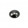 Cabochon hématite rond 20mm x 4pcs