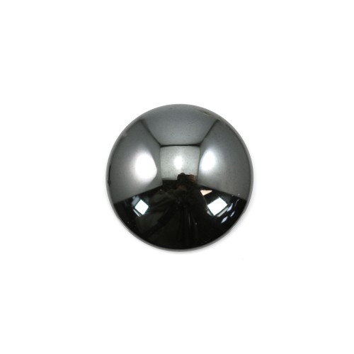 Cabochon hématite rond 16mm x 4pcs.