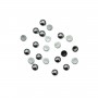 Cabochon Hématite Rond 1.5mm x 10pcs