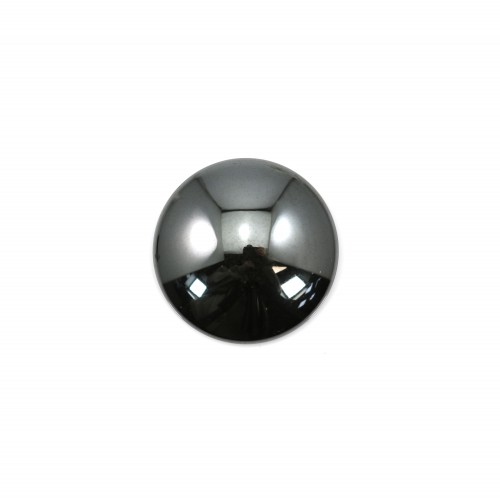 Cabochon Hématite Rond 10mm x 4pcs