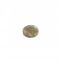 Cabochon labradorite, rond plat 10mm x 1pc