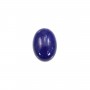 Cabochon lapis lazuli ovale 10x14mm x 1pc