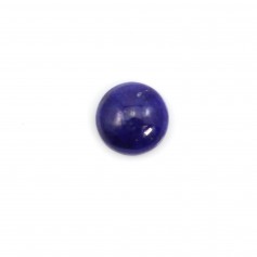 Cabochon Lapis-lazuli  Ronde 3mm x 1pc