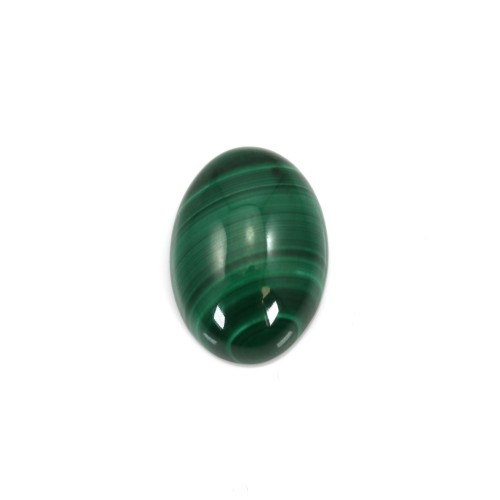 Cabochon Malachite Oval 15x20mm
