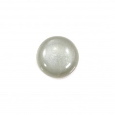 Cabochon pierre de lune rond 10mm x 1pc